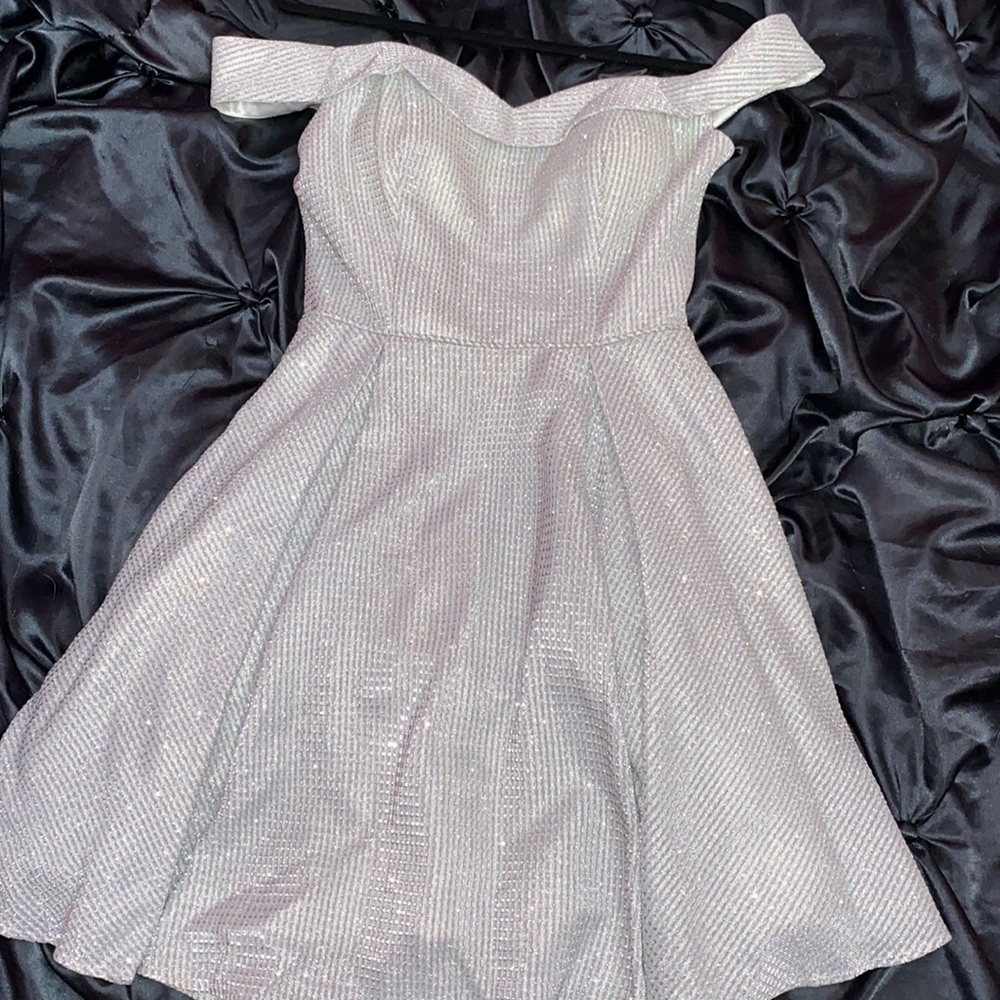 Silver dress size large/medium